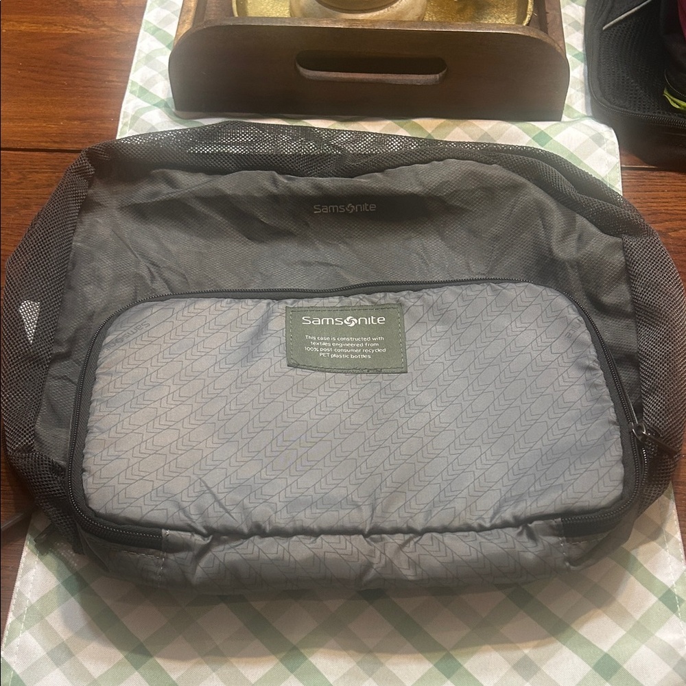 Samsonite Men's Gray Travel Packing Travel Organizer Set